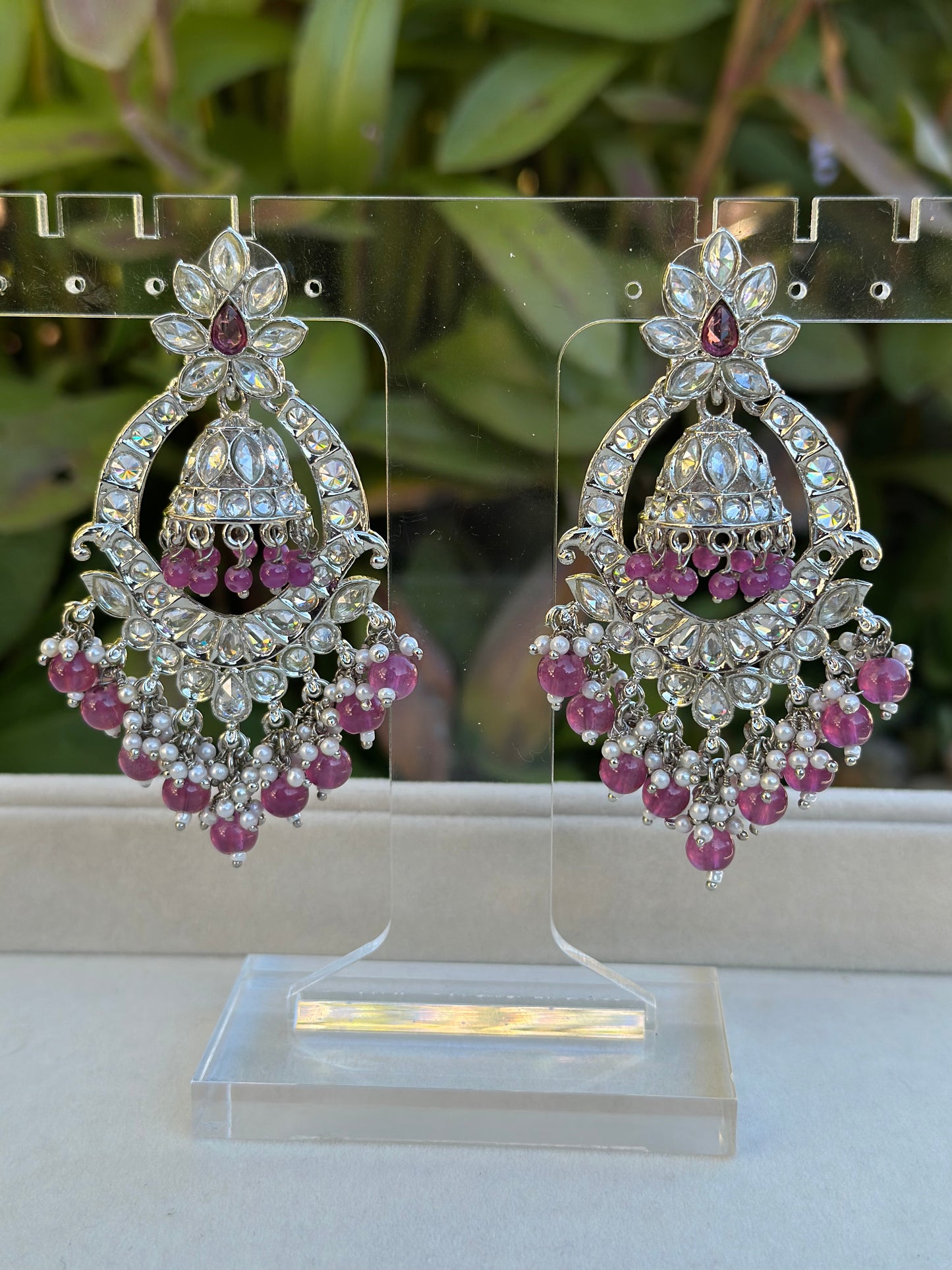 Arushi Silver Jhumki Earrings