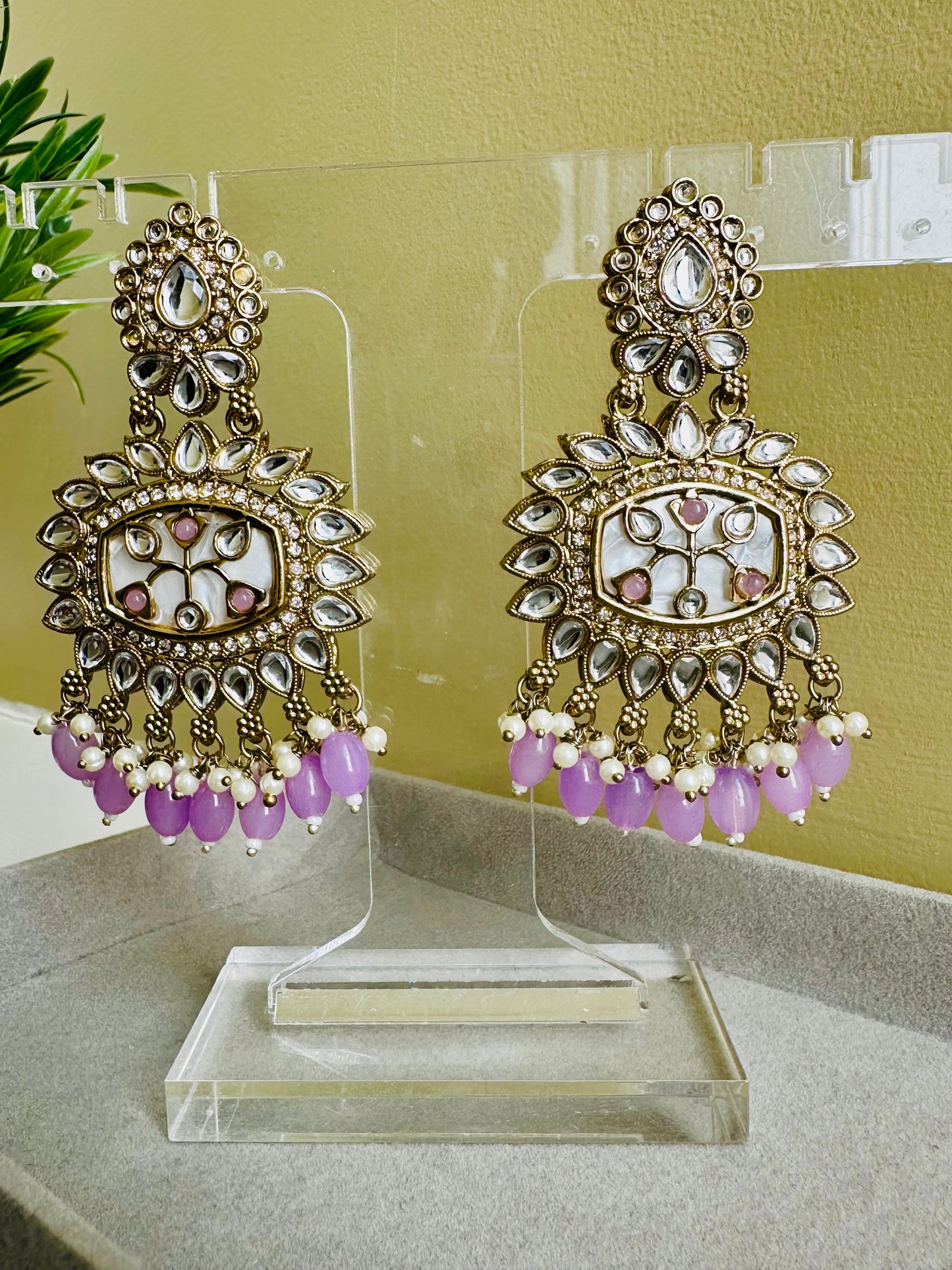 Maya Kundan Earrings