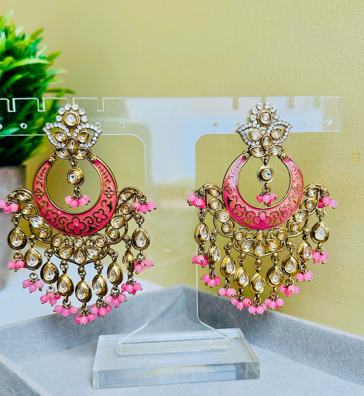 Kaya Kundan Earrings