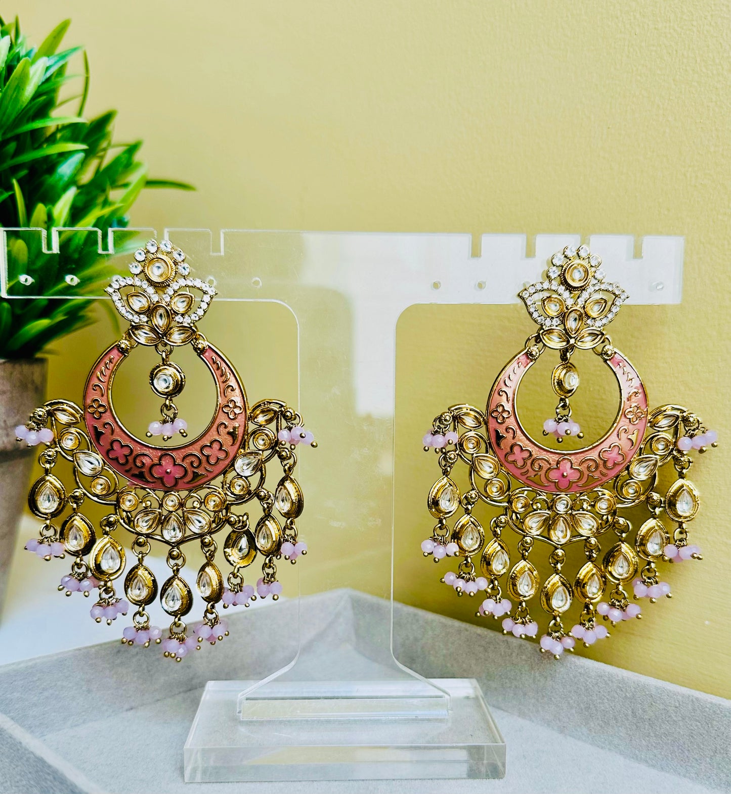 Kaya Kundan Earrings