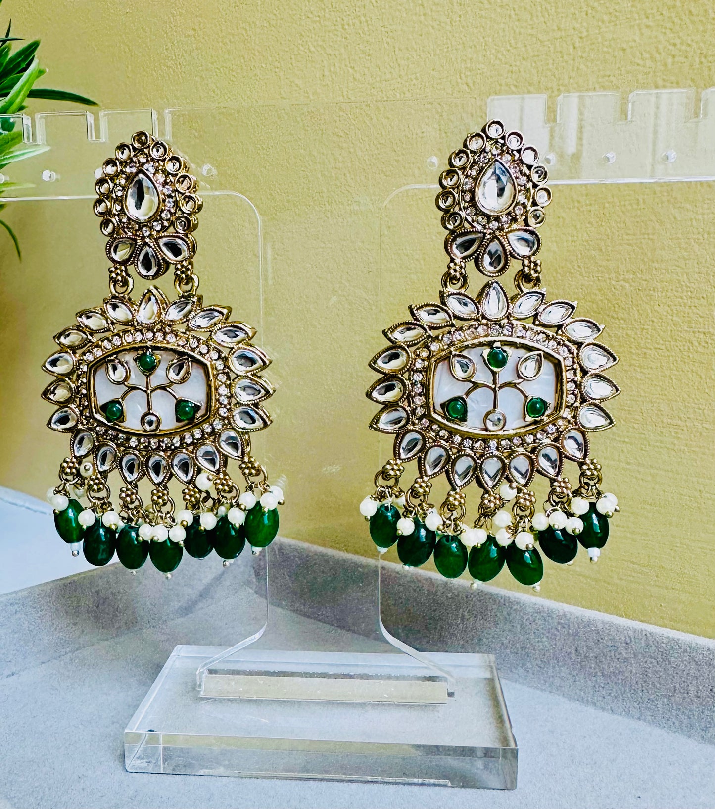 Maya Kundan Earrings