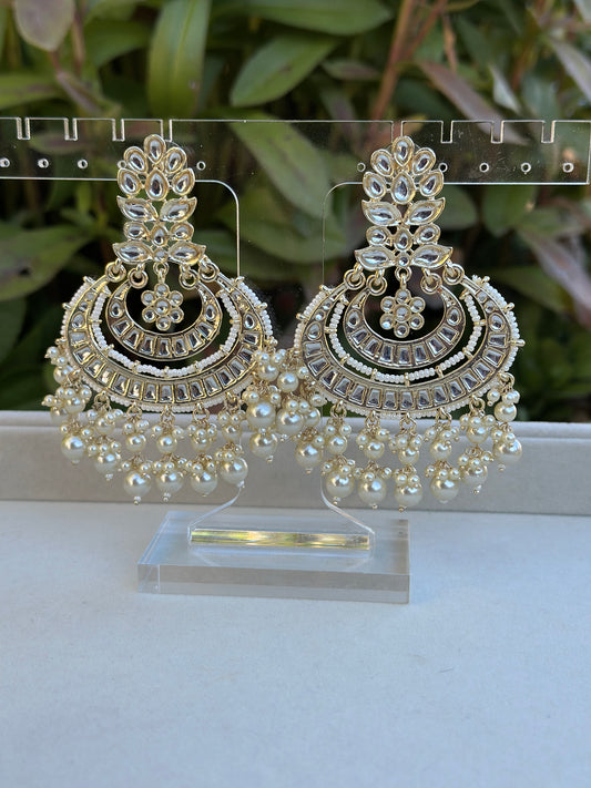 Jass Kundan Earrings