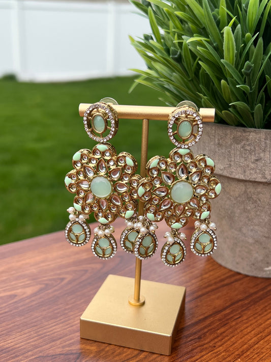 Raha Polki Earrings