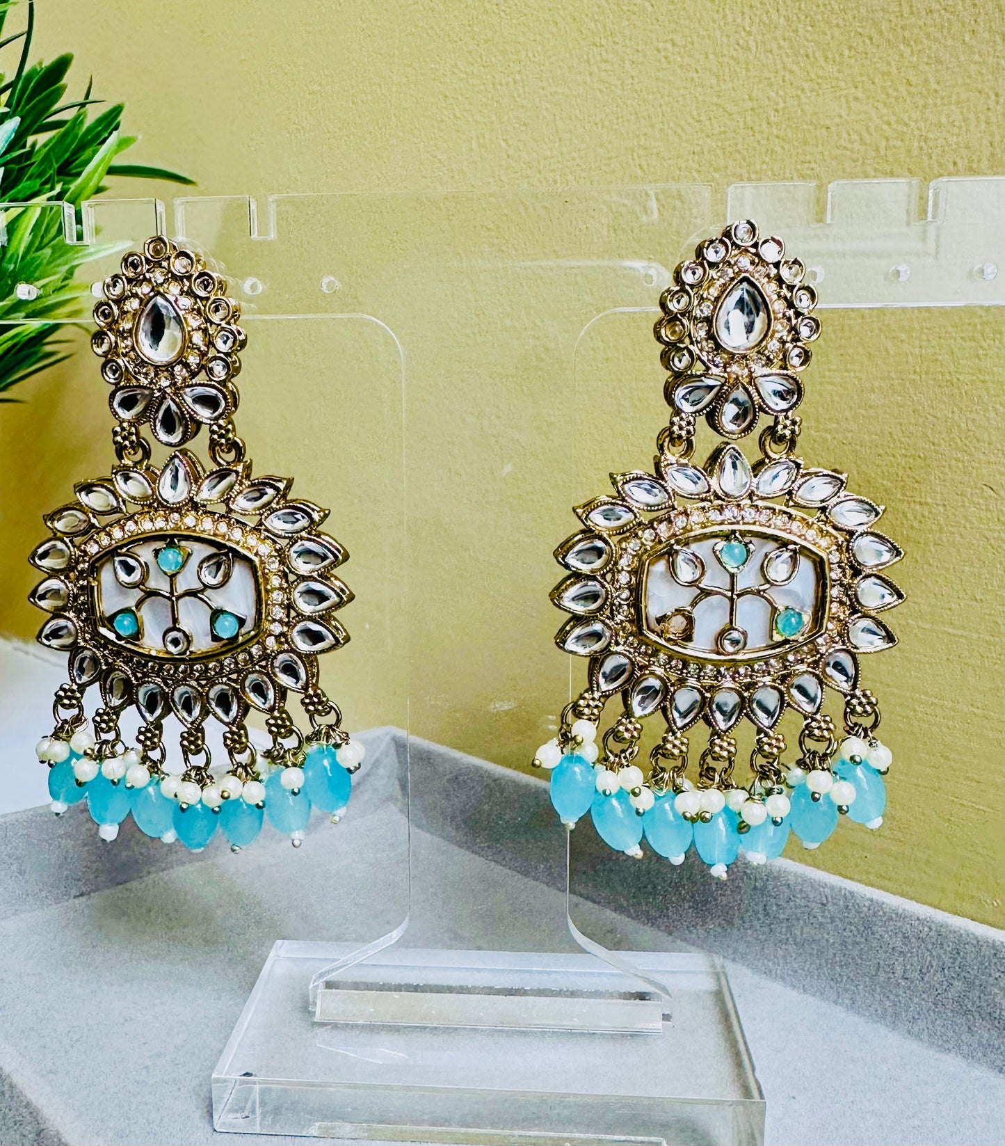 Maya Kundan Earrings