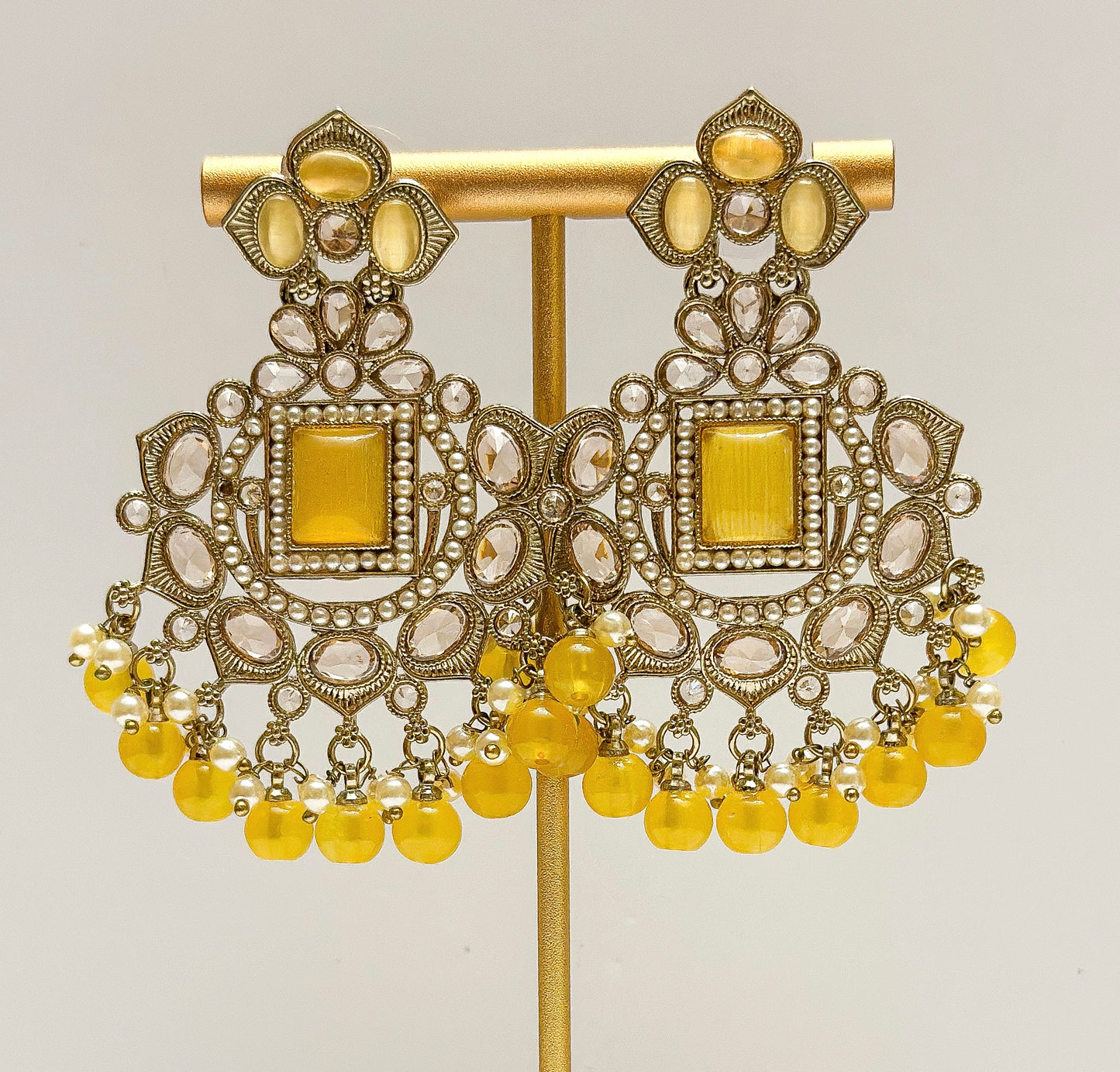 Sona Kundan Earrings